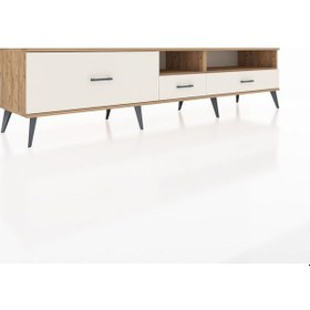 Resim Hyperion Tv Ünitesi 2 Raflı 3 Çekmeceli 220x44x51 Çam-çam/aytaşı Atlas Çam/aytası - Atlas Çam 