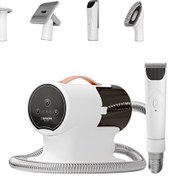 Resim Xenon Smart Kedi Köpek Tüy Bakım Seti 5'i 1 Arada Evcil Hayvan Tıraş Makinesi Filtreli Tüy Toplayıcı X6301 
