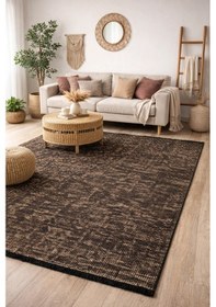 Resim Hoom Rugs Vintage Vtg 102 Vizon Dekoratif Yıkanabilir Kilim Vizon 