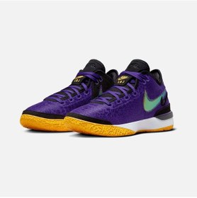 Resim Nike Lebron James Nxxt Gen Erkek Basketbol Ayakkabısı Dar Kalıp Dr8784-500 Mor 