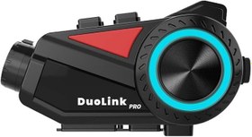 Resim X74 Pro İnterkom Motosiklet Kameralı 360° Modül 6 Kişi Bluetooth Kask Intercom Video Kayıt Kulaklık 