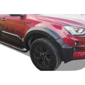 Resim Omsa Isuzu D-max Çamurluk Dodik Set 6 Parça Abs 2020 Ve Sonrası 