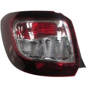 Resim Dacıa Sandero- 2013-2016- Stop Lambası Sol Taraf Koyu Kırmızı/beyaz Stepway Füme Mars 