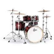 Resim Gretsch Renown 5 Parça Akustik Davul (Cherry Burst) 