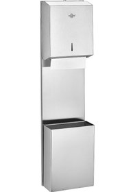 Resim Rulopak Z Katlama Kombi Set 400'Lü + Çöp Kovası 9 Lt 