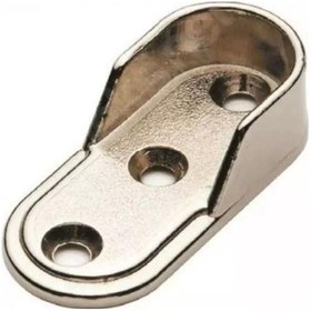 Resim Oval Askı Dolap Borusu Askı Flanşı Diğer 