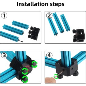 Resim Faith 1515 Profili Için Dik Açılı Cetvel Kurulum Yardımcısı (Yurt Dışından) 