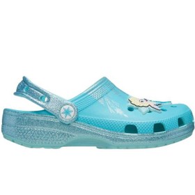 Resim Crocs Frozen Elsa Classic Clog Kız Çocuk Siyah Terlik 