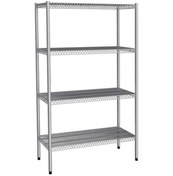 Resim Tel Raf-4 Katlı-Inox 201-152X46X180 Cm 