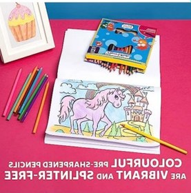 Resim 12'li Kuru Boya Kalemi Seti 103 Ivory 