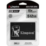 Resim Kingston Kc600 512GB 550MB-520MB SATA3 SSD 