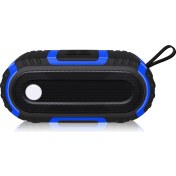 Resim New Rixing NR-5016 Açık Sıçrayan Su Bluetooth Hoparlör Mavi (Yurt Dışından) 