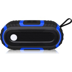 Resim New Rixing NR-5016 Açık Sıçrayan Su Bluetooth Hoparlör Mavi (Yurt Dışından) 