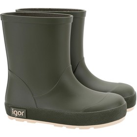 Resim IGOR W10294-042 Yogı Dk Haki Erkek Çocuk Yağmur Çizmesi 