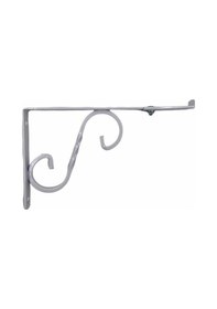 Resim Ayarlı Ferforje Raf Altı No 3 Beyaz 