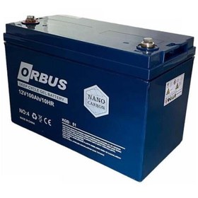 Resim ORBUS 12v 100 Ah Jel Akü 10 Hr (NANO CARBON) (330*173*222) (32.5 KG) Tse'li 