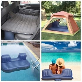 Resim Skygo Kampta Araçta Kullanılabilir Şişme Yatak 