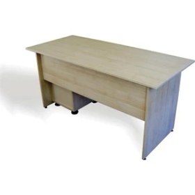 Resim Vena Nil 3 Çekmeceli Masa - Akçaağaç 