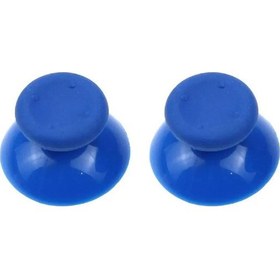 Resim Blue-jcd 2 Adet Analog Joystick Thumb Çubuk Kavrama Kapağı Microsoft Xbox 360 Joypad Denetleyici Thumbsticks Kapak 