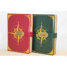 Resim Özel Tasarım Şifreli Deri Defter 