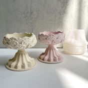 Resim Lotus Çiçeği Silikon Kalıp DIY Çimento & Alçı için - El Yapımı Takı Saklama Tepsisi, Çiçekli Ev Dekor El Sanatları 