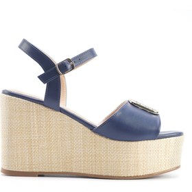 Resim Nine West MONNI 5FX Lacivert Kadın Dolgu Topuk Sandalet 
