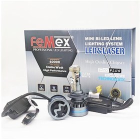 Resim Femex H7 Pro Plus Exclusive Mini Bi-led Kendinden Mercekli Csp Lextar Chipset 