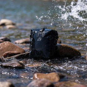 Resim Rhinowalk MT2208BK 8l Modüler Su Geçirmez Motor Çantası 