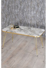 Resim Zigon Sehpa Kr Ve Orta Sehpa Kr Set Gold Efes Tel 1106 Diğer 