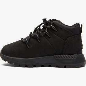 Resim Timberland Mid Lace Up Bebek Siyah Outdoor Ayakkabı 