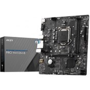 Resim MSI PRO H410M-B Intel H410 2933 MHz DDR4 Soket 1200 mATX Anakart 