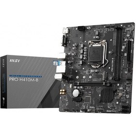 Resim MSI PRO H410M-B Intel H410 2933 MHz DDR4 Soket 1200 mATX Anakart 