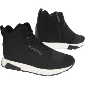 Resim Vexo Knit Motosiklet Botu Siyah Su Geçirmez Nefes Alabilir Yapı ile Yüksek Koruma Sağlar 
