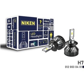 Resim Niken Pro Serisi Led Xenon H7 Far Ampulü 