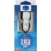 Resim 3.4A 2usb Lightning Kablolu Araç Şarj Aleti 