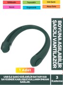 Resim Fantazer Özel Üretim Sessiz Eller Serbest Boyuna Asılabilir Şarjlı 3 Kademeli Vantilatör Klima Soğutucu Fan 