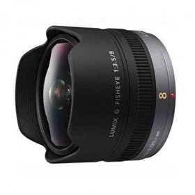 Resim Panasonic Lumix G Fisheye 8 MM F3.5 Aynasız Fotoğraf Makinesi Lensi 