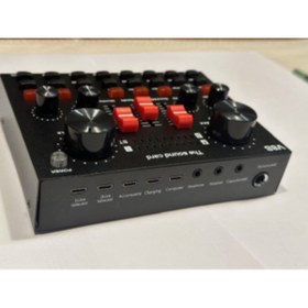 Resim KEEPRO Mezat canlı yayın ses kartı canlı yayın mixeri 