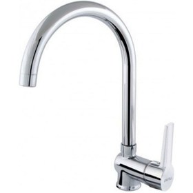 Resim Penta Agena Serisi Lavabo + Eviye + Banyo Bataryası - U Boru Krom 