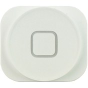 Resim iPhone 5 Home Tuş Orta Tuş Tek Buton - Beyaz 