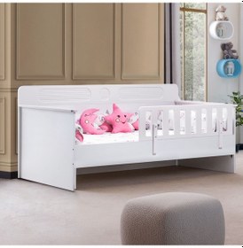 Resim Karyola, Flora Montessori Karyola - Beyaz 