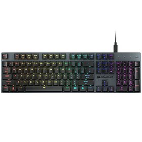 Resim Cougar CGR-WO1MI-LUX Luxlim İngilizce Q Kablolu Gaming Oyuncu Klavyesi 