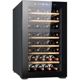 Resim Berfmann Çift Bölmeli Şarap Dolabı ve Soğutucu (52 Şişelik) 