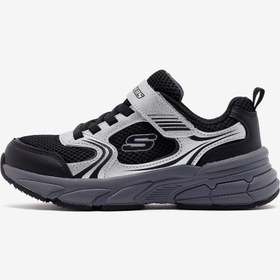 Resim SKECHERS RETRO-GRAPH Büyük Erkek Çocuk Gri Spor Ayakkabı 403857L SLBK 