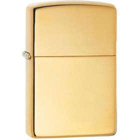 Resim Zippo Çakmak Hi Polish Brass Armor Heavy 169-000030 
