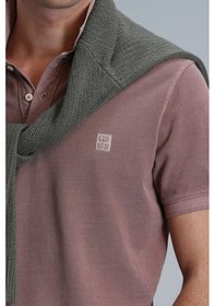 Resim Lufian Erkek Vernon Smart Polo T-shirt 111040163 Tarçın 