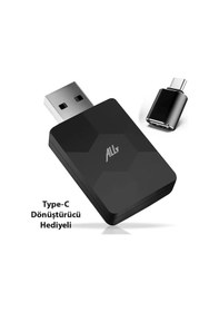 Resim Kablosuz Carplay & Android Auto Adaptörü - Ve Android Cihazlar İçin Evrensel Wireless Carplay Çevirici 