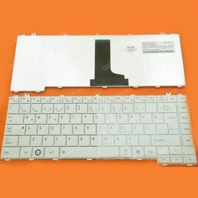 Resim Toshiba Satellite L600D-015S ile Uyumlu Klavye Türkçe Beyaz 