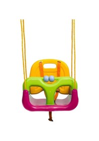 Resim Çocuk & Bebek Salıncağı Salıncak Emniyet Kemerli Pembe 