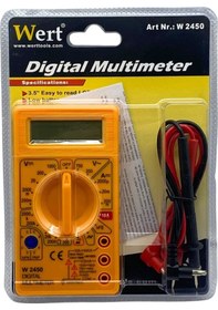 Resim Dijital Multimetre (olcu Aleti) Ses İkazlı 